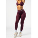 NEBBIA : ЛЕГГІНСИ V-Cut Lace-Up Sculpting Leggings OWN YOUR POWER 426 "Dark Red"