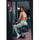 NEBBIA : ЛЕГГИНСЫ V-Cut Lace-Up Sculpting Leggings OWN YOUR POWER 426 "Light Green"