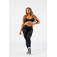 NEBBIA : ЛЕГГІНСИ V-shaping Belt Leggings STRONG BEAUTY 425 "Black"