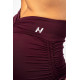 NEBBIA : ШОРТЫ Lace-Up Sculpting Shorts OWN YOUR POWER 429 "Dark Red"