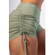 NEBBIA : ШОРТИ Lace-Up Sculpting Shorts OWN YOUR POWER 429 "Light Green"