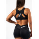 NEBBIA : ШОРТИ V-shaping Belt Shorts STRONG BEAUTY 428 "Black"