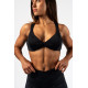 NEBBIA :ТОП Sports Bra STRONG BEAUTY 424 "Black"