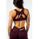 NEBBIA :ТОП Sports Bra STRONG BEAUTY 424 "Dark Red"