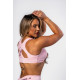 NEBBIA :ТОП Sports Bra STRONG BEAUTY 424 "Pink"
