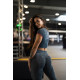 NEBBIA : ЛЕГІНСИ Washed High Waisted Leggings GYM WARRIOR 776 "Black"
