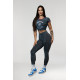 NEBBIA : ЛЕГІНСИ Washed High Waisted Leggings GYM WARRIOR 776 "Black"