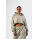 NEBBIA : ХУДИ Oversized Hoodie OWN YOUR POWER 433 "Light Green"