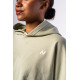 NEBBIA : ХУДИ Oversized Hoodie OWN YOUR POWER 433 "Light Green"