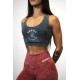 NEBBIA : ШОРТИ Washed High Waisted Leggings Shorts HERITAGE 780 "Red"