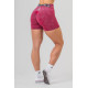 NEBBIA : ШОРТИ Washed High Waisted Leggings Shorts HERITAGE 780 "Red"