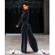 NEBBIA : ШТАНИ High-waist Flared Pants 312 "Black"