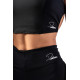 NEBBIA : ШТАНИ High-waist Flared Pants 312 "Black"