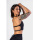 NEBBIA :ТОП Sports Crop Tank 309 "Black"