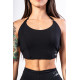 NEBBIA :ТОП Sports Crop Tank 309 "Black"
