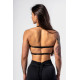 NEBBIA :ТОП Sports Crop Tank 309 "Black"