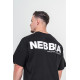 NEBBIA : ФУТБОЛКА Oversized T-shirt GYM ESSENTIALS 381 "Black"