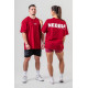 NEBBIA : ФУТБОЛКА Oversized T-shirt GYM ESSENTIALS 381 "Dark Red"