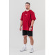 NEBBIA : ФУТБОЛКА Oversized T-shirt GYM ESSENTIALS 381 "Dark Red"