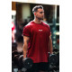 NEBBIA : ФУТБОЛКА Oversized T-shirt GYM ESSENTIALS 381 "Dark Red"