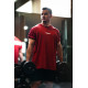 NEBBIA : ФУТБОЛКА Oversized T-shirt GYM ESSENTIALS 381 "Dark Red"