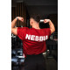 NEBBIA : ФУТБОЛКА Oversized T-shirt GYM ESSENTIALS 381 "Dark Red"