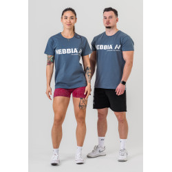 NEBBIA : ФУТБОЛКА T-shirt GYM ESSENTIALS 380 "Grey"
