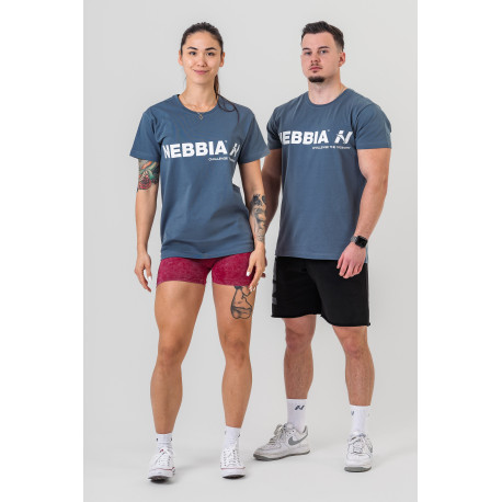 NEBBIA : ФУТБОЛКА T-shirt GYM ESSENTIALS 380 "Grey"