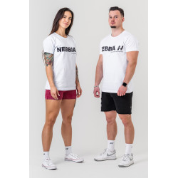 NEBBIA : ФУТБОЛКА T-shirt GYM ESSENTIALS 380 "White"