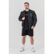 NEBBIA : БОМБЕР Washed Men's Bomber Jacket LEGEND 794 Black