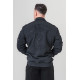 NEBBIA : БОМБЕР Washed Men's Bomber Jacket LEGEND 794 Black
