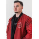 NEBBIA : БОМБЕР Washed Men's Bomber Jacket LEGEND 794 Black