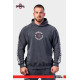 NEBBIA : ХУДИ Washed Hoodie HERITAGE 793 Black 