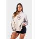 NEBBIA : ХУДИ Washed Hoodie HERITAGE 793 Light Grey