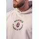 NEBBIA : ХУДИ Washed Hoodie HERITAGE 793 Light Grey