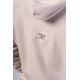 NEBBIA : ХУДИ Washed Hoodie HERITAGE 793 Light Grey