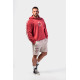 NEBBIA : ХУДИ Washed Hoodie HERITAGE 793 Red