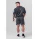 NEBBIA : ШОРТЫ Washed Sweat Shorts LEGEND 786 Black