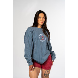 NEBBIA : КОФТА Oversized Pullover SIGNATURE 797 Blue
