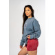 NEBBIA : КОФТА Oversized Pullover SIGNATURE 797 Blue
