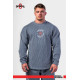 NEBBIA : КОФТА Oversized Pullover SIGNATURE 797 Blue