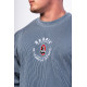 NEBBIA : КОФТА Oversized Pullover SIGNATURE 797 Blue