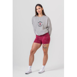 NEBBIA : КОФТА Oversized Pullover SIGNATURE 797 Light Grey