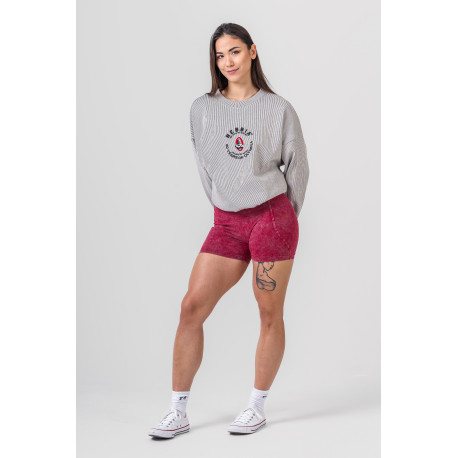 NEBBIA : КОФТА Oversized Pullover SIGNATURE 797 Light Grey