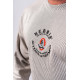 NEBBIA : КОФТА Oversized Pullover SIGNATURE 797 Light Grey