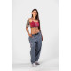 NEBBIA : ШТАНЫ Oversized Sweat Joggers SIGNATURE 796 Blue