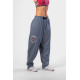 NEBBIA : ШТАНИ Oversized Sweat Joggers SIGNATURE 796 Blue