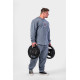 NEBBIA : ШТАНЫ Oversized Sweat Joggers SIGNATURE 796 Blue