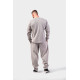 NEBBIA : ШТАНЫ Oversized Sweat Joggers SIGNATURE 796 Light Grey