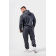 NEBBIA : ШТАНЫ Washed Sweat Joggers LEGEND 795 Black
